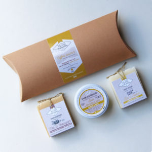 Coffret DOUCEUR 2 savons + 1 baume
