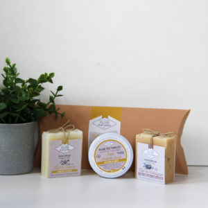 Coffret DOUCEUR 2 savons + 1 baume