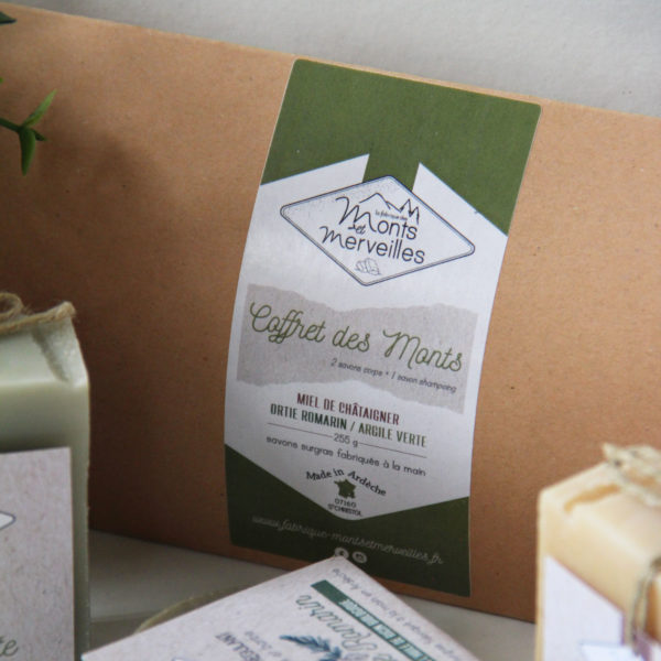 Coffret des monts savons