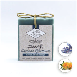 Savon délassant Lavande Géranium – 90 g