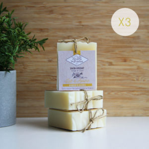 LOT 3 savons apaisant Lait d’Avoine – 3 x 90g