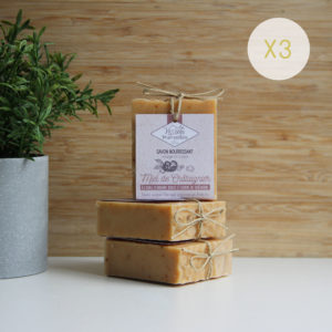 LOT 3 savons Miel de Châtaignier – 3 x 90g