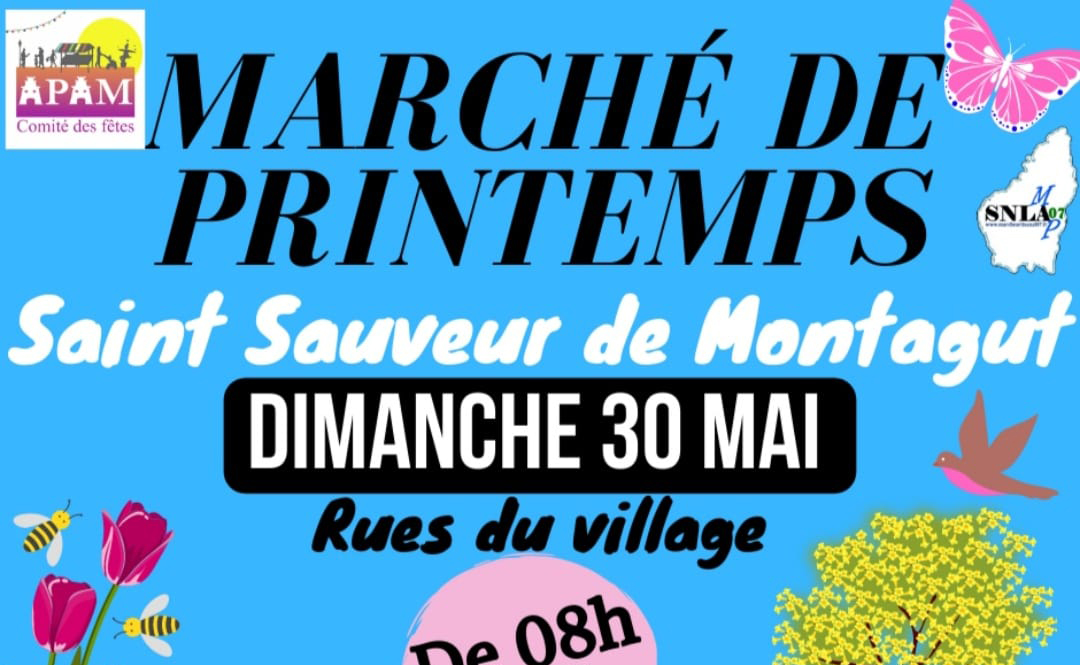 fête du printemps saint sauveur de montagut