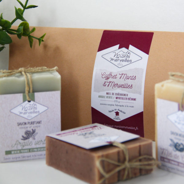 Coffret savon Monts et Merveilles