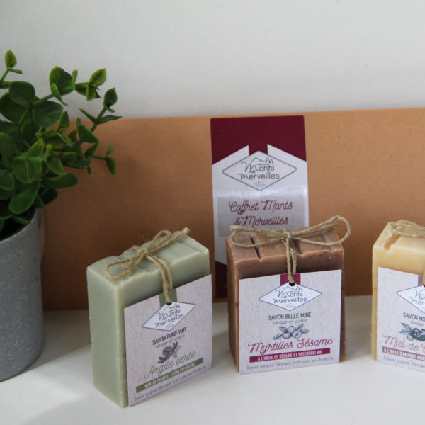 Coffret savon Monts et Merveilles