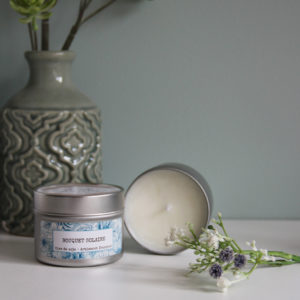 Bougie parfumée ” Bouquet solaire” 100g