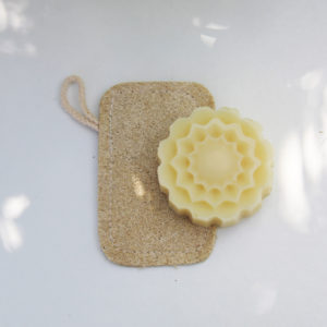 Coffret savon + éponge loofah
