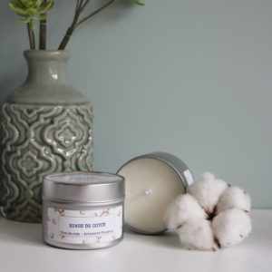 Bougie parfumée “Nuage de coton” 100g