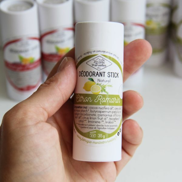 Deodorant-stick naturel citron romarin