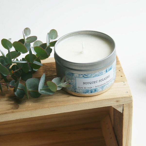 Bougie parfumée " Bouquet solaire" 100g – Image 2