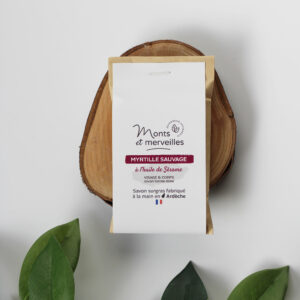 Lot 10 Savons invités Myrtille sauvage 30g (x10)