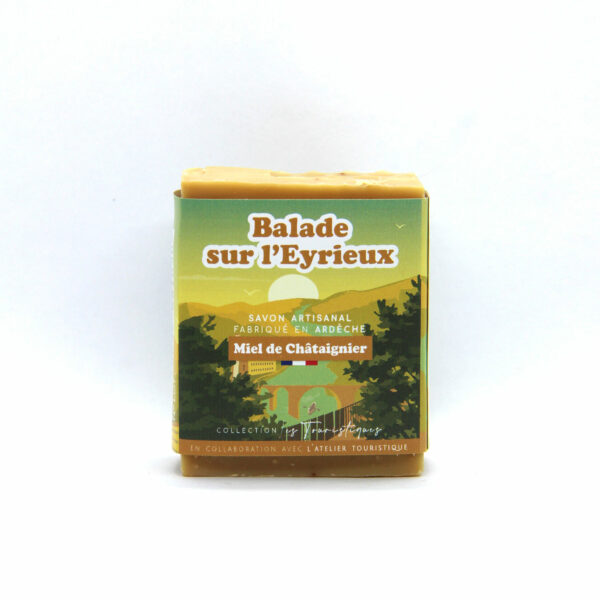 Savon "Balade sur l'Eyrieux" - Miel de Châtaignier - 100g