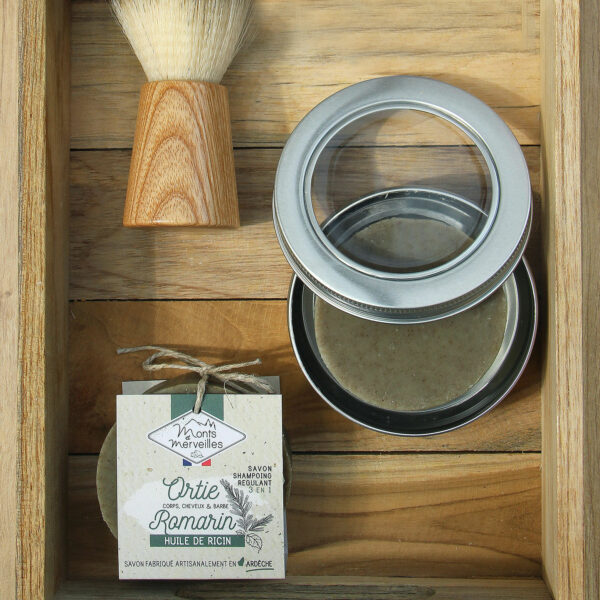 Coffret rasage homme barbe