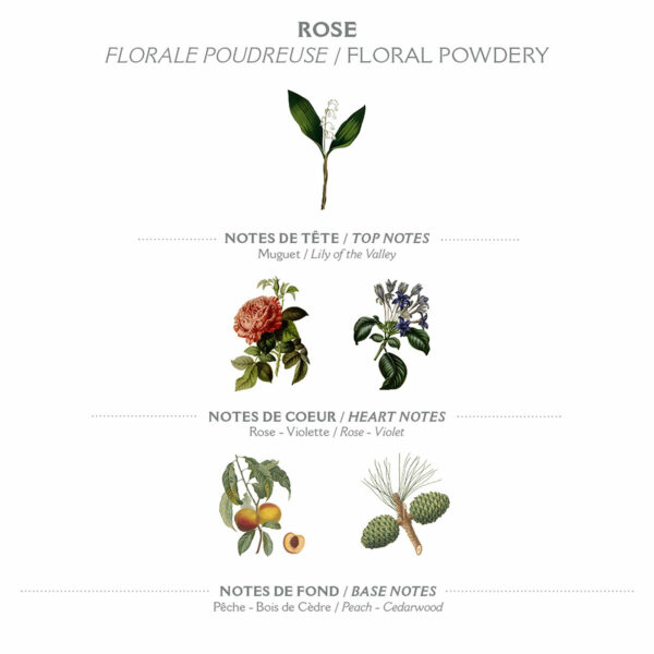 Eau de toilette Roll On 10 ml - Rose envoûtante – Image 4
