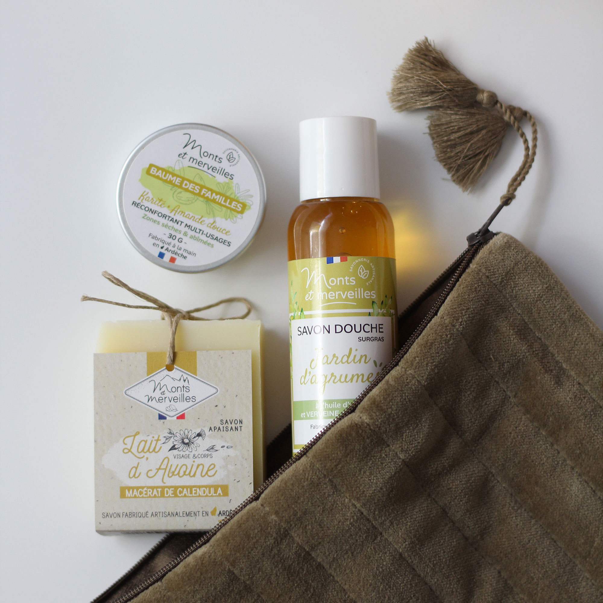 Trousse-cosmetique-JOLIES-MERVEILLES cadeau découverte