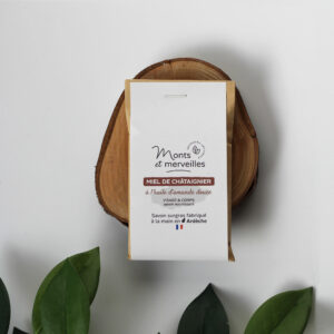 Lot 10 Savons invités Miel Châtaignier 30g (x10)