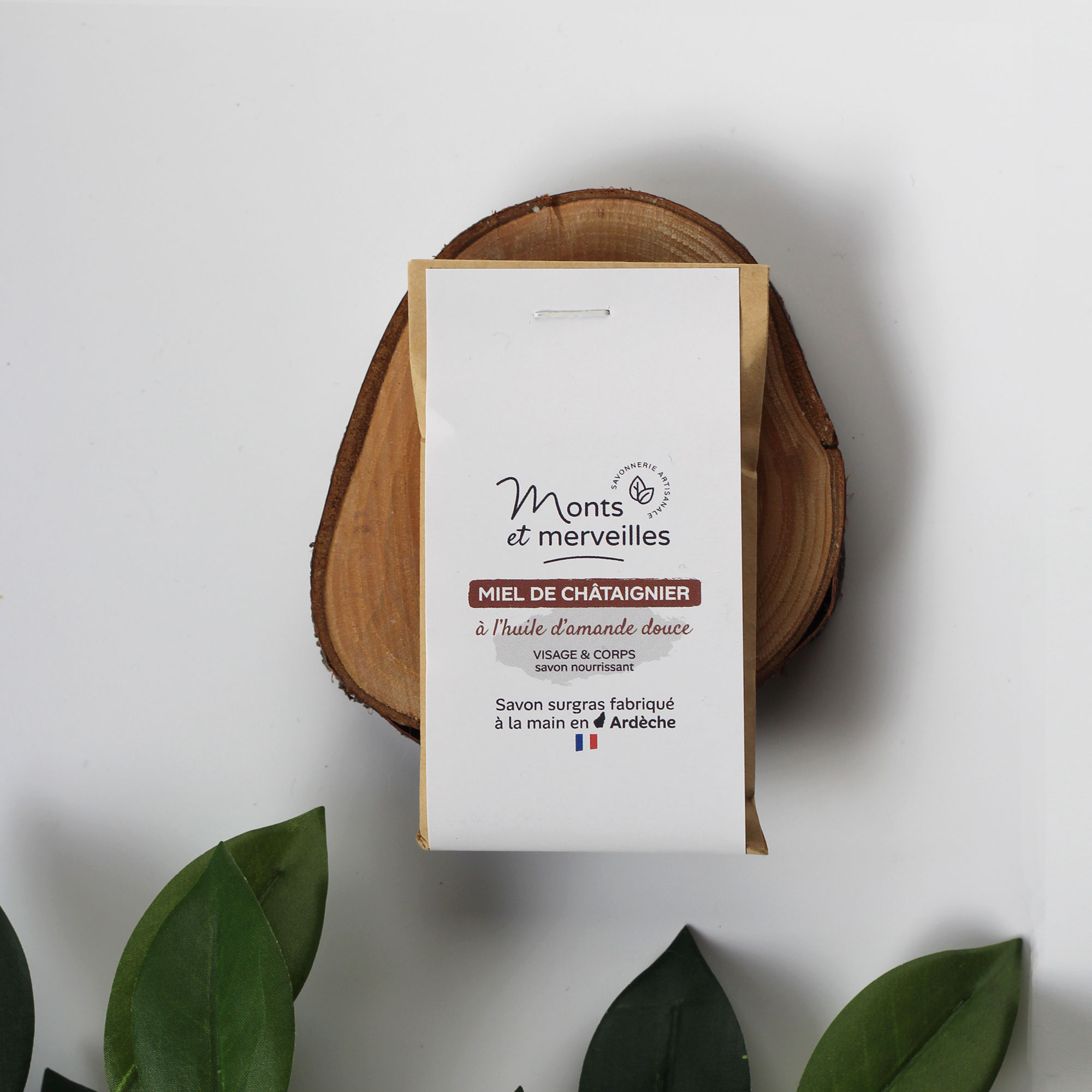 Lot 10 Savons invités Miel Châtaignier 30g (x10)