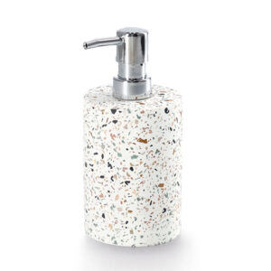 Distributeur de savon en ciment TERRAZZO